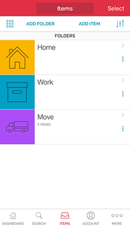 Moving inventory by Sortly