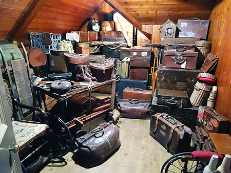 Storage areas in the home
