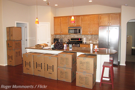 What rooms to unpack first?