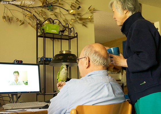Promise your parents to stay in touch after the move - and keep your promise.